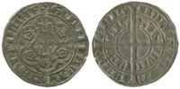 Low Countries, Hainaut, Guillaume I (1304-1337), Silver Penan (obole blanche)