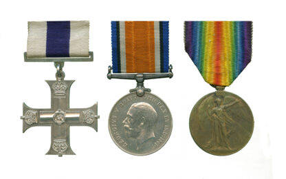 Military Cross Group of 3 to Lieutenant Noel M. Barclay