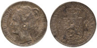 Netherlands, Wilhelmina, Gulden, 1898 Netherlands, Wilhelmina, Gulden, 1898