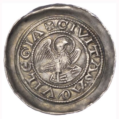 Italy, Aquileia, Volchero (1204-18), silver Denaro con Aquila