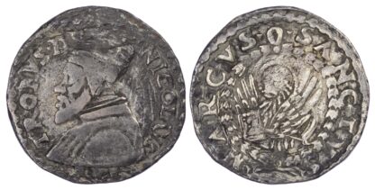 Italy, Venice, Niccolò Tron, Trono or Lira of 20-Soldi