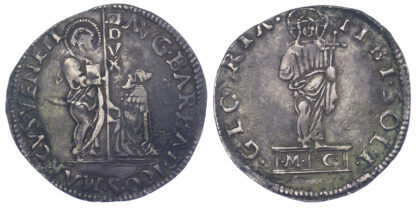 Italy, Venice, Agostino Barbarigo, Silver Mocenigo or Lira