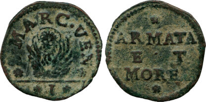 Italy, Venice, for Armata & Morea, Copper Soldo