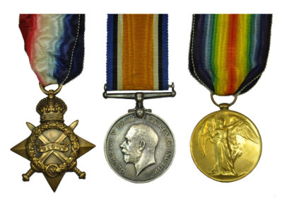 Battle of the Somme, Casualty Trio to Pte C.A. Holloway