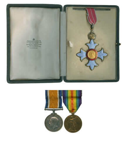 C.B.E & WWI Pair to Commander R.G.H. Linzee RN