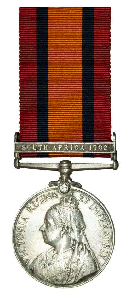 Queens South Africa Medal 1898-1902, One Clasp, to Daffadar Sher Mohamed Khan