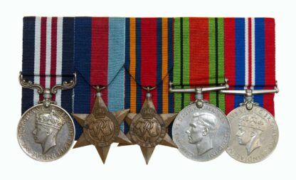 Dunkirk Escapers Military Medal Group of 5 to W.R. Jewitt