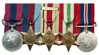 WWII, DCM, KIA Group of 5, L/Cpl Alfred Wilson