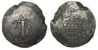 India, Goa, Felipe III, Silver 4 Tangas