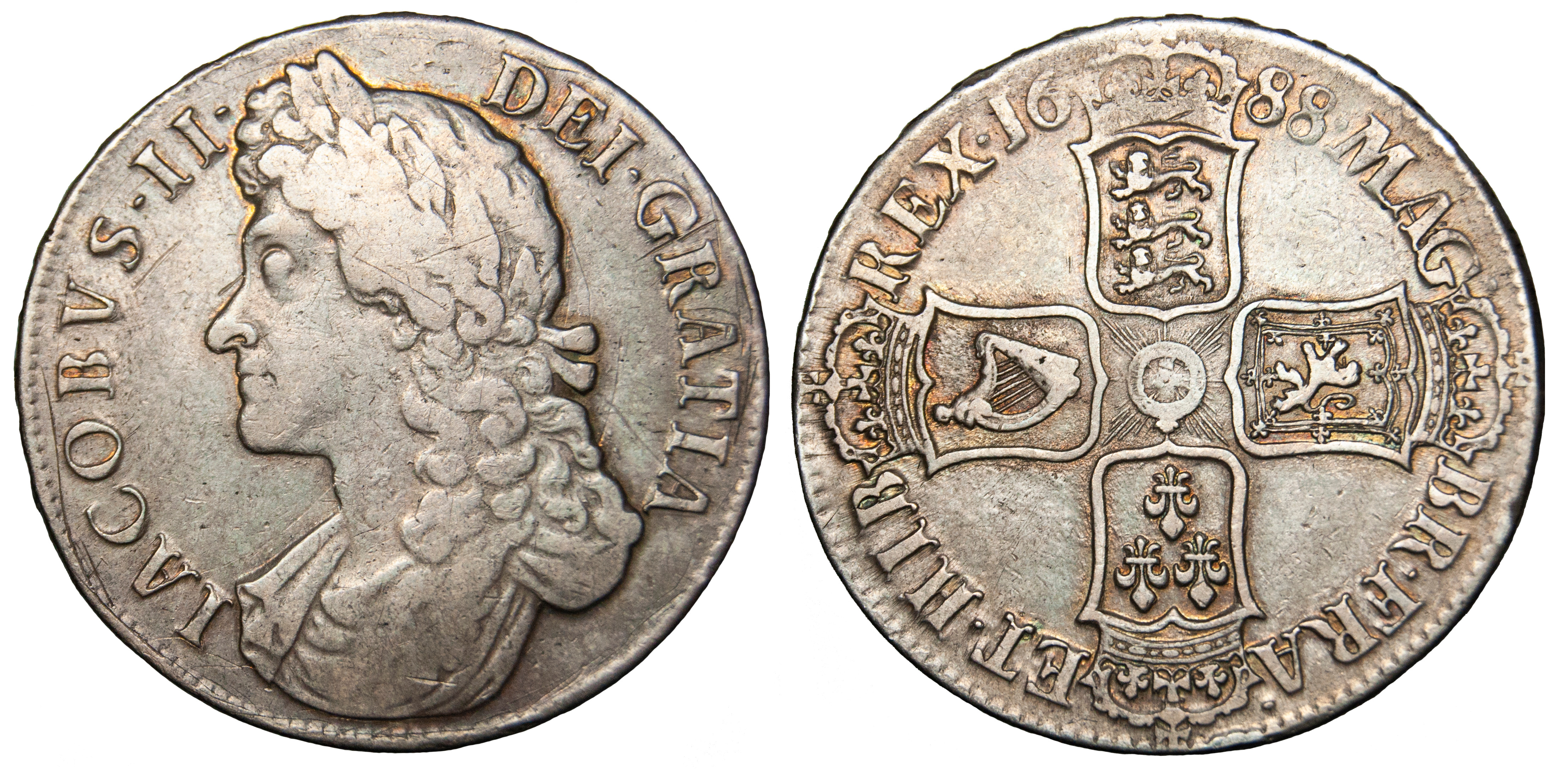 James II, Crown, 1688 Baldwin's
