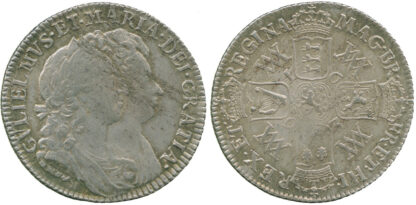 William and Mary, Shilling, 1693