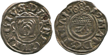 Germany, Brunswick, Friedrich Ulrich, 1/24-Taler, 1619