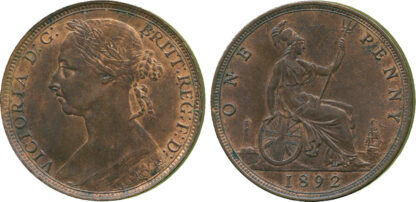 Victoria, Penny, 1892