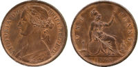 Victoria, Penny, 1868