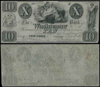 Michigan, Ann Arbor, $10, 1835