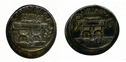 Q. Pompeius Rufus, Silver Denarius