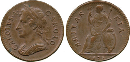 Charles II, Farthing, 1675