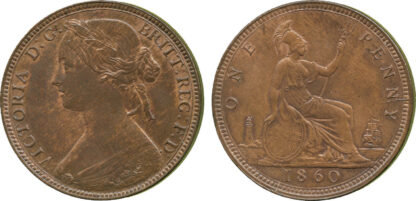 Victoria, Penny, 1860