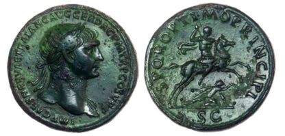 Trajan, Brass Sestertius