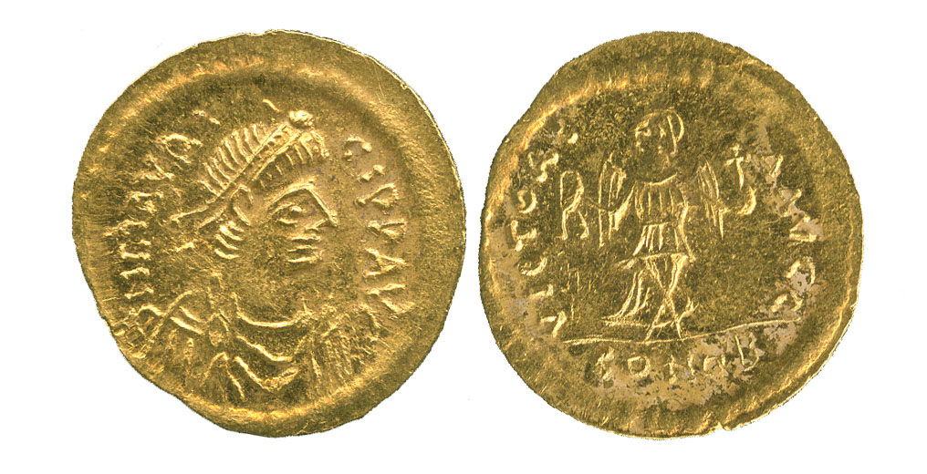 Maurice Tiberius, Gold Semissis