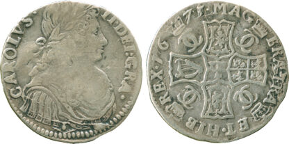 Scotland, Charles II, Merk, 1673