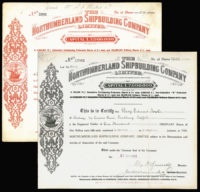 GB, Howden-on-Tyne, Shipbuilding Share Certificates (2)