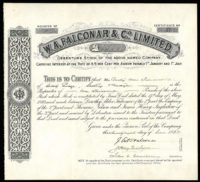 Great Britain, Brewing Industry Share Certificate