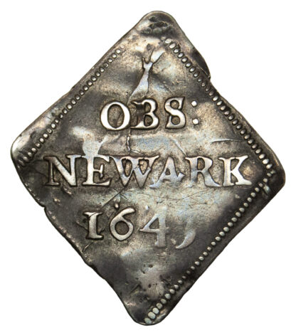 Charles I, Obsidional Coinage, Silver Ninepence, 1645