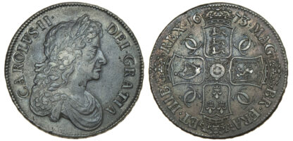 Charles II, Crown, 1673