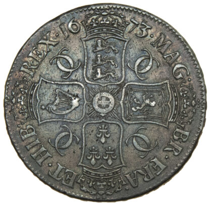 Charles II, Crown, 1673