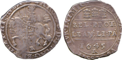 Charles I, Halfcrown, Bristol, 1645