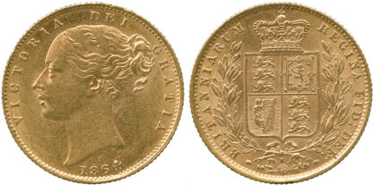 Victoria, Sovereign, 1864