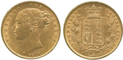 Victoria, Sovereign, 1871