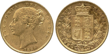 1864 Sovereign die 3 Bentley 443