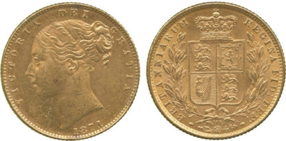 Victoria, Sovereign, 1871
