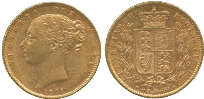 Victoria, Sovereign, 1871