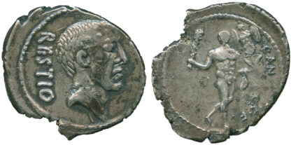 C. Antius Restio, Silver Denarius