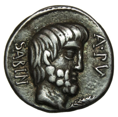 L.Titurius Sabinus, Silver Denarius