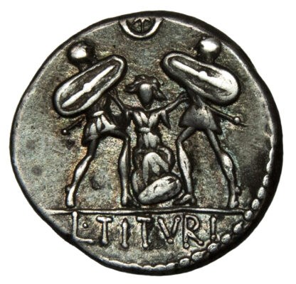L.Titurius Sabinus, Silver Denarius