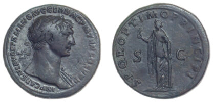 Trajan, Brass Sestertius