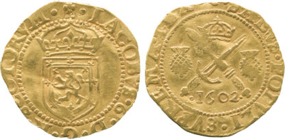 James VI, Half Sword and Sceptre Piece of 60 Shillings, 1602