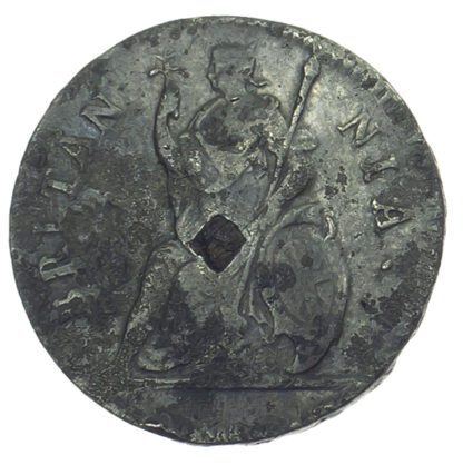 James II, Tin Farthing, 1687