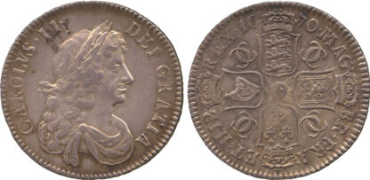 Charles II Halfcrown 1670