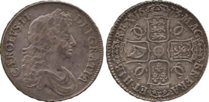 Charles II, Crown, 1673