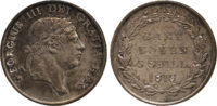 George III, Three Shilling Bank Token, 1813 George III, Three Shilling Bank Token, 1813