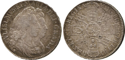 William and Mary, Halfcrown, 1692