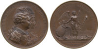 George III, Marriage of the Prince of Wales, Medal, 1795
