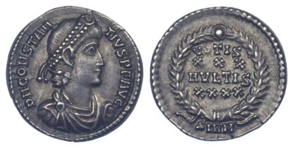 Constantius II, Silver Siliqua