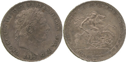 George III, Crown, 1820