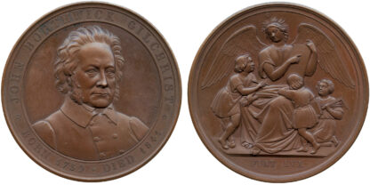 India, John Borthwick Gilchrist, Copper Medal, 1841